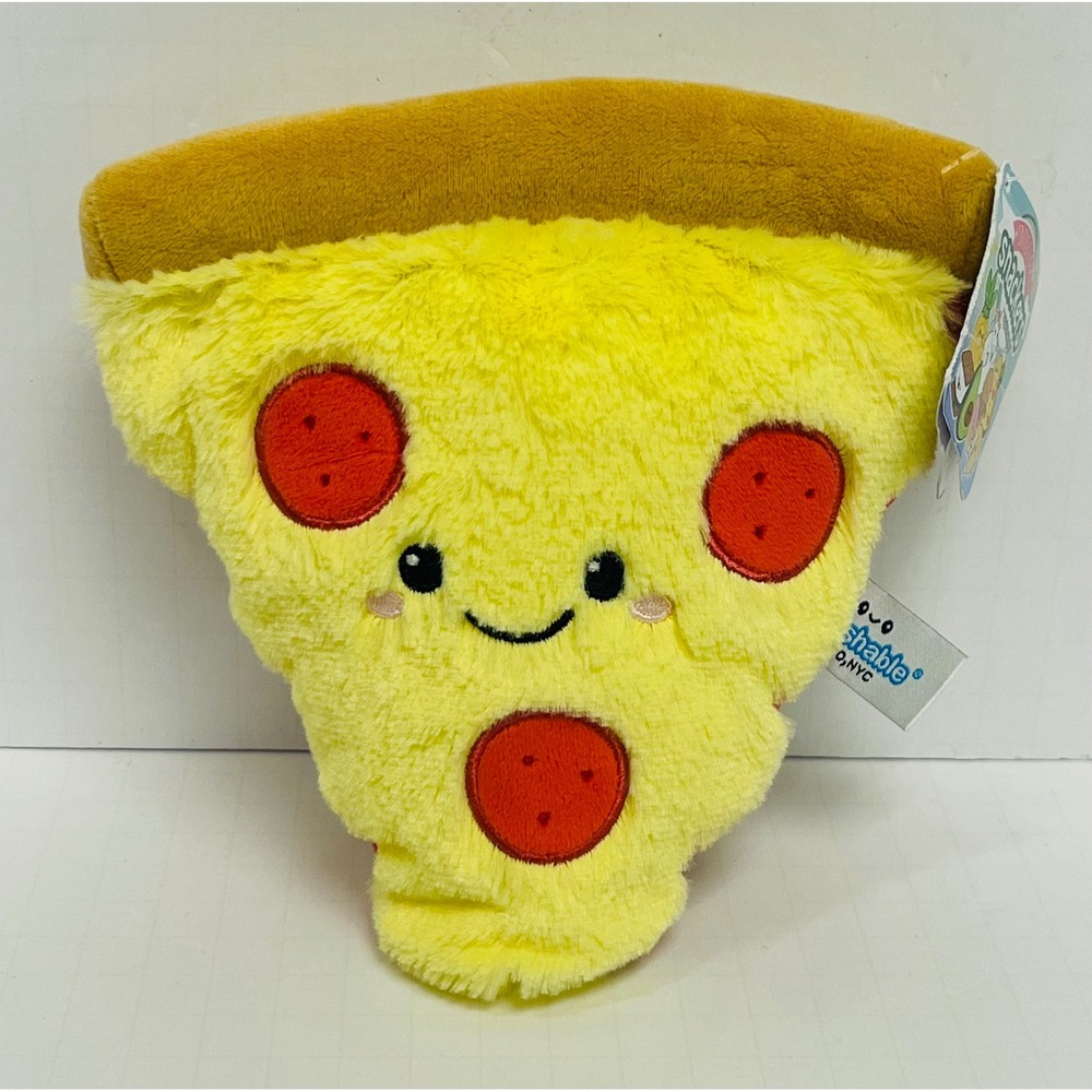 Squishable Snugglemi Snackers Pizza 6" Pepperoni Food Stuffed Plush SQU-106565
